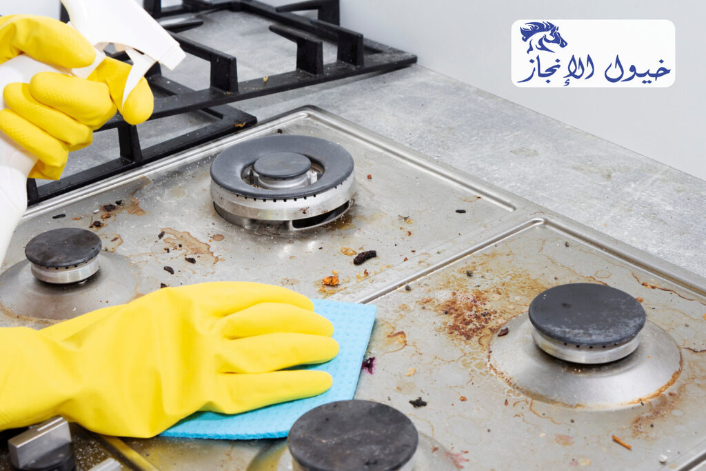 شركة تنظيف افران برأس تنورة | شركة خيول الانجاز