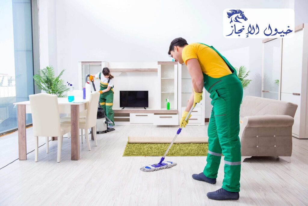 شركة تنظيف الفلل بالجبيل | شركة خيول الانجاز