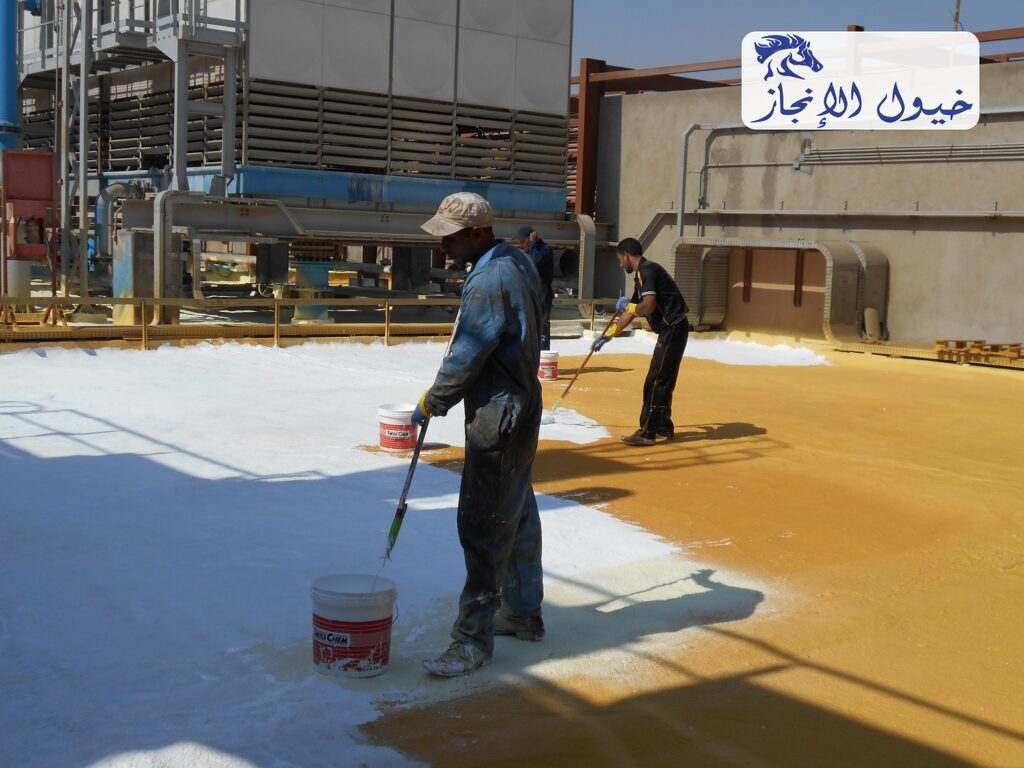 شركة عزل اسطح بالجبيل | شركة خيول الانجاز